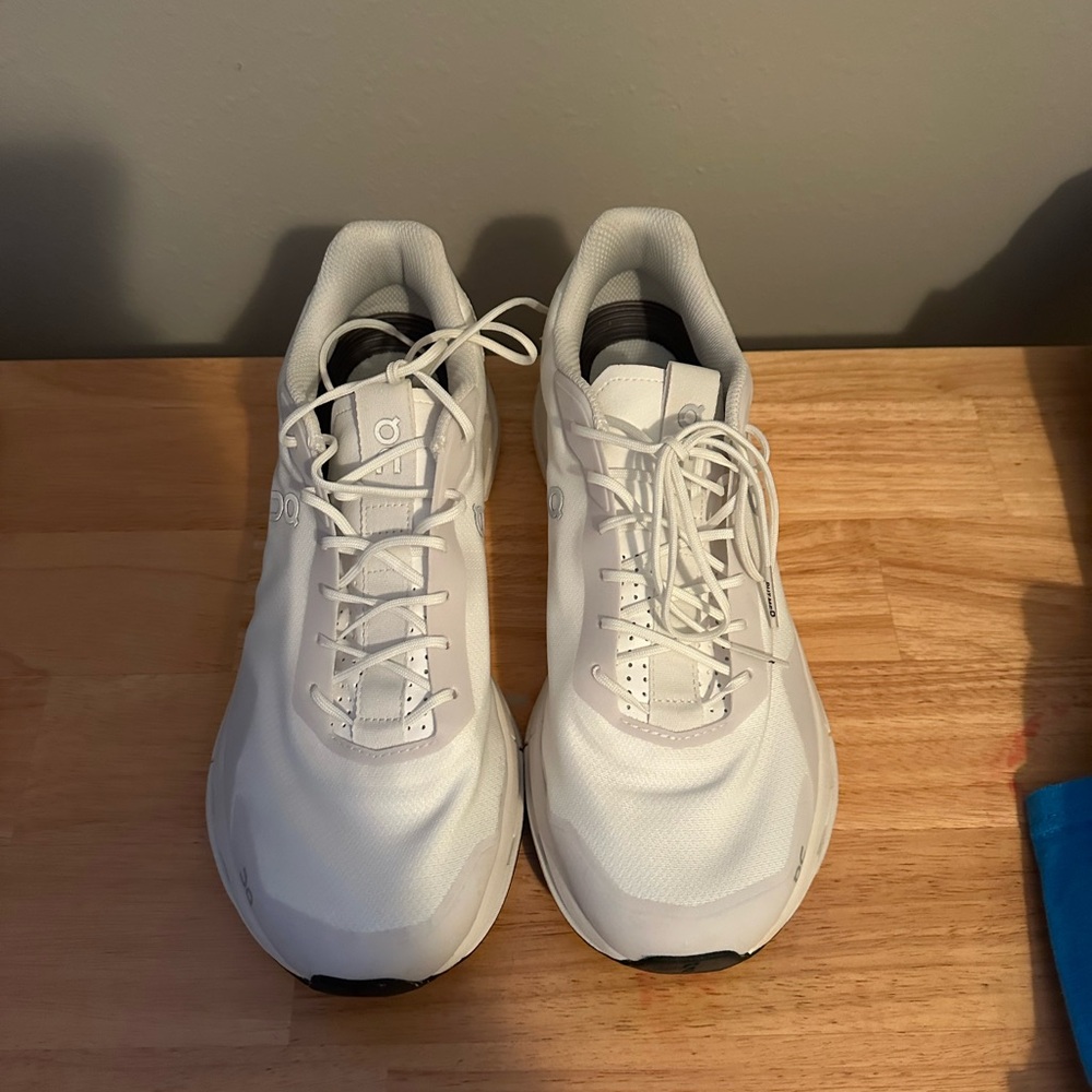 On Running Men's White Shoes